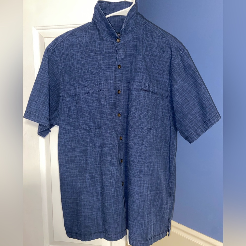 Arrow Men's Casual Blue Button Down Shirt